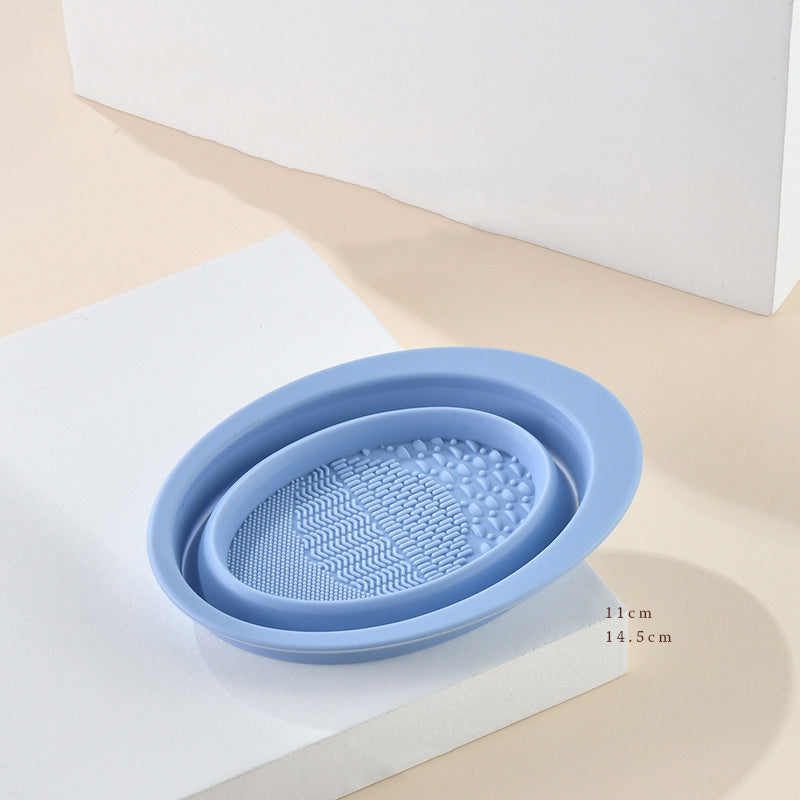 Scrubbing Plate Makeup Brush Cleaning Pad Makeup Brush Cleaning Bowl Scrubbing Plate Makeup Brush Cleaning Pad Makeup Brush Cleaning Bowl